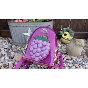 NWT Knott's Berry Farm 2025 Loungefly Boysenberry Festival Backpack PURPLE CUTE